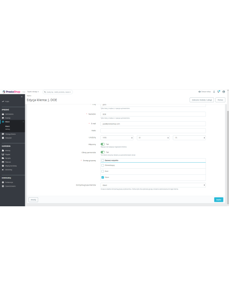 Activation manuelle des comptes clients pour PrestaShop 1.7.x