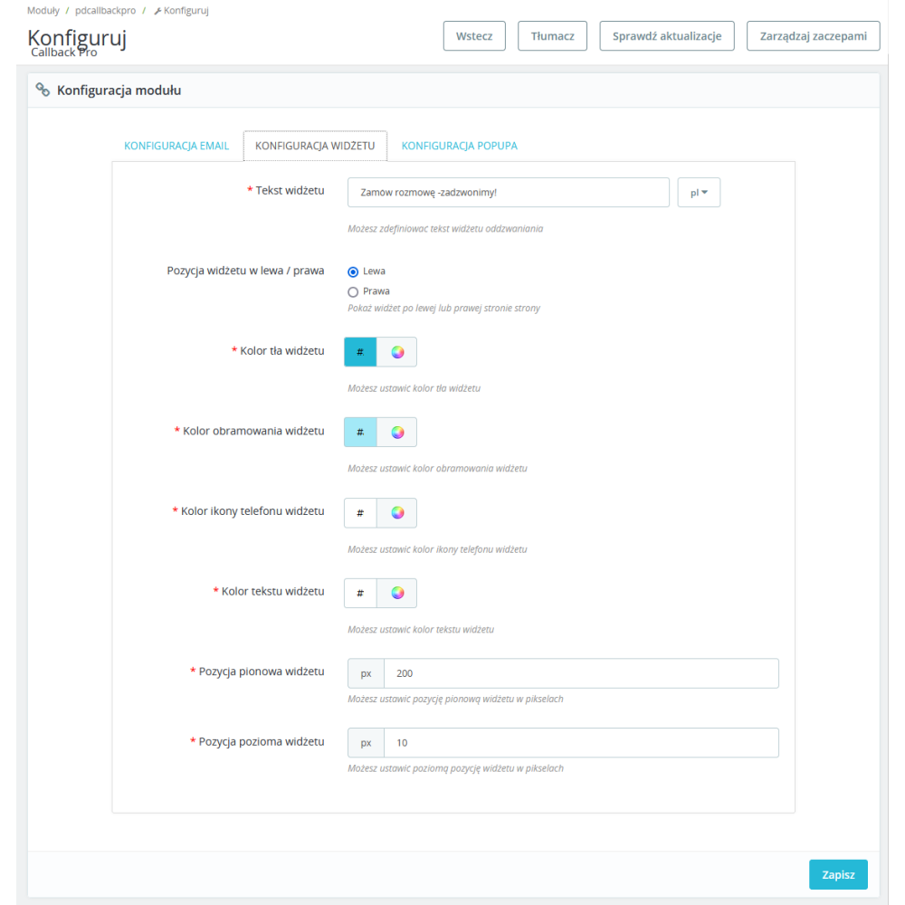 CallBack PRO for PrestaShop 1.7.X