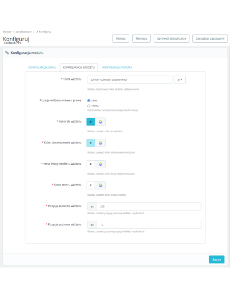CallBack PRO pour PrestaShop 1.7.X