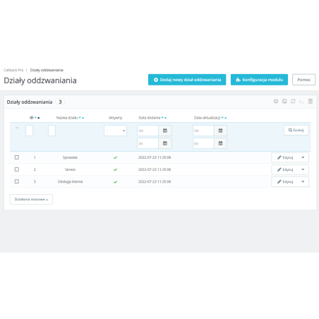 CallBack PRO for PrestaShop 1.7.X