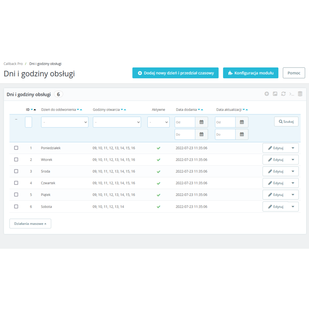 CallBack PRO для PrestaShop 1.7.X