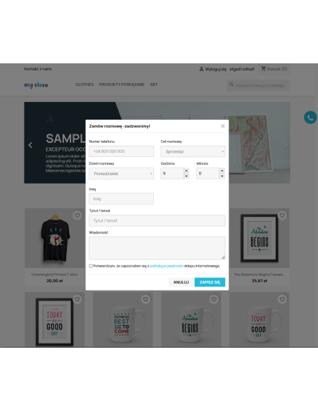 CallBack PRO pour PrestaShop 1.7.X