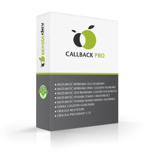 CallBack PRO per PrestaShop 1.7.X