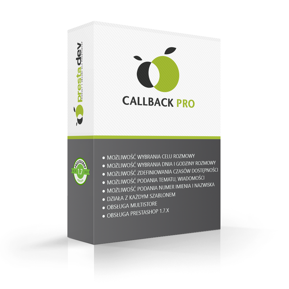 CallBack PRO for PrestaShop 1.7.X