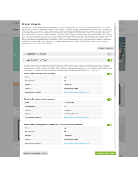 Erweitertes Cookie-Modul für PrestaShop