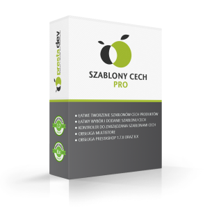 Product feature templates module for Prestashop