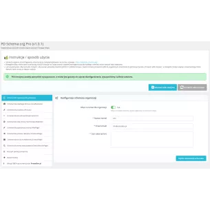 Dane strukturalne Schema.org (JSON-LD) Pro dla PrestaShop 2