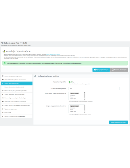 Schema.org strukturierte Daten Modul für PrestaShop