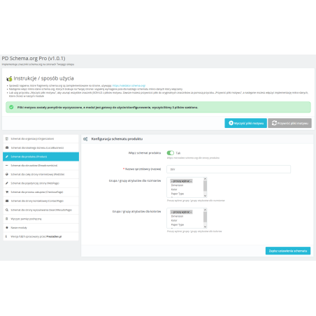 Strukturovaná data Schema.org (JSON-LD) Pro pro PrestaShop