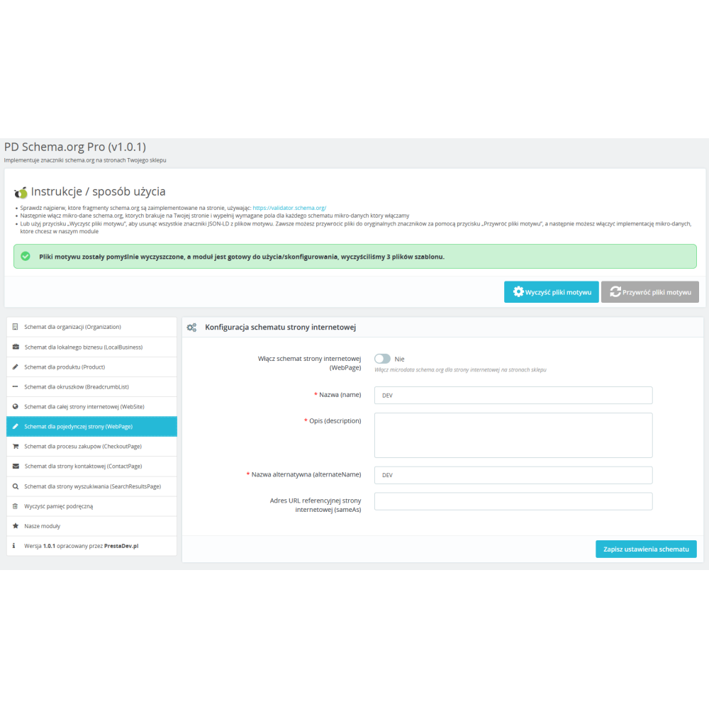 Schema.org Structured Data (JSON-LD) Pro for PrestaShop
