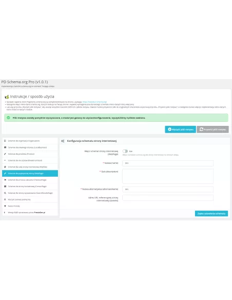 Module de données structurées Schema.org pour PrestaShop