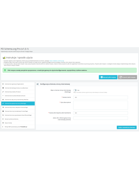 Schema.org strukturierte Daten Modul für PrestaShop