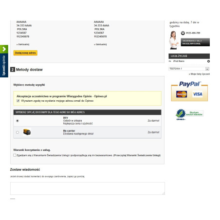 Integration mit Opineo Credible Reviews für PS 1.4.x und PS 1.5.x