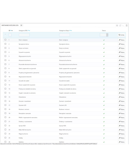 Importazione XML all'ingrosso ibuyer.eu / PrestaShop