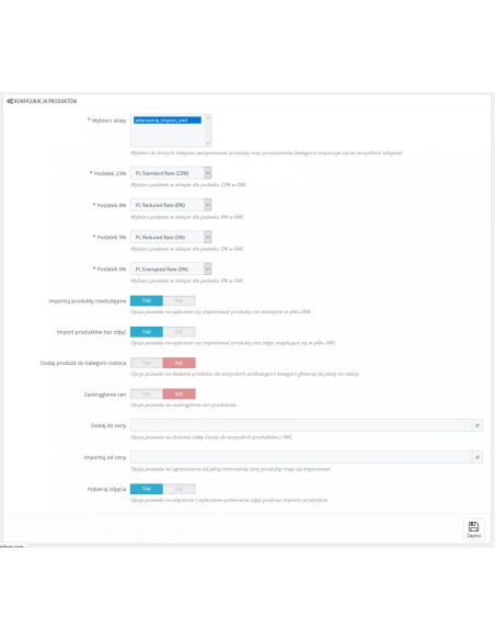 XML-Import Großhandel ibuyer.eu / PrestaShop