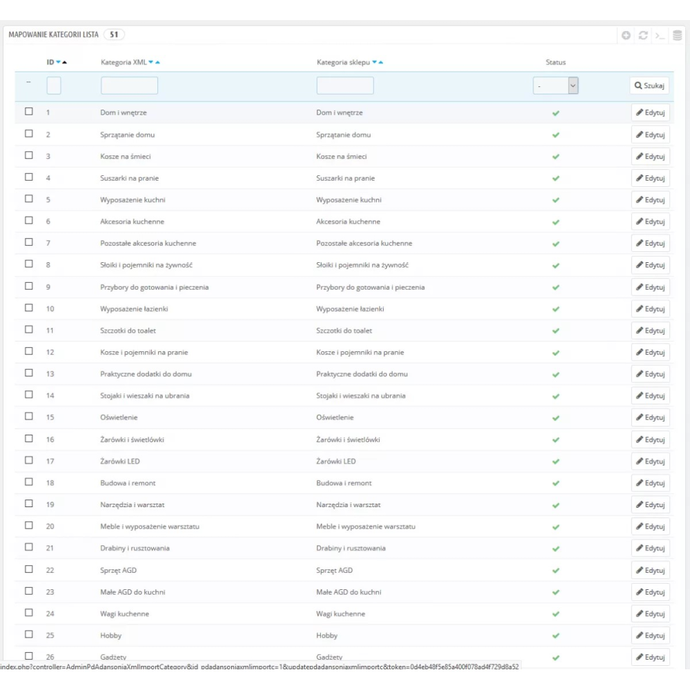Importation XML en gros ibuyer.eu / PrestaShop