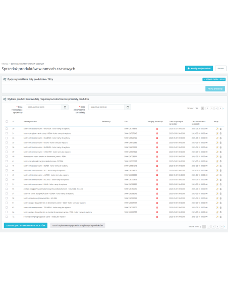 Timely product availability management module for PrestaShop