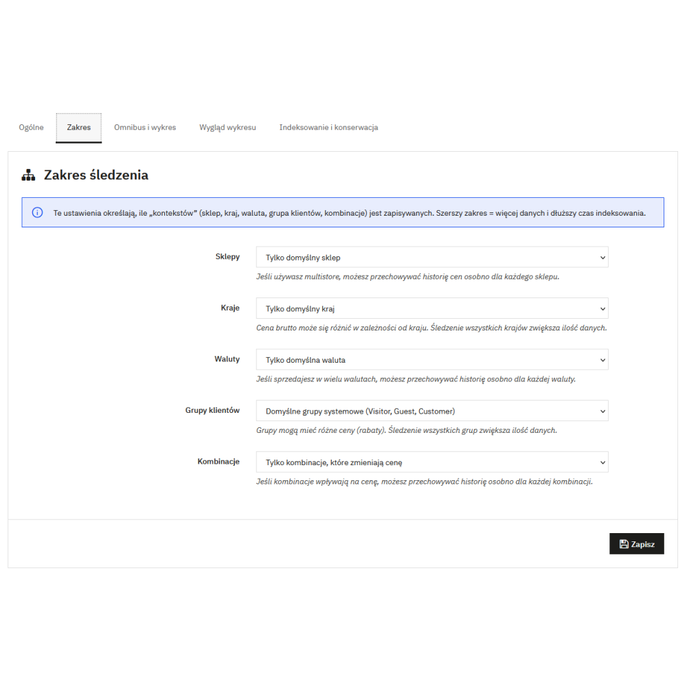 Modul Omnibus pro PrestaShop – historie cen a nejnižší cena za 30 dní