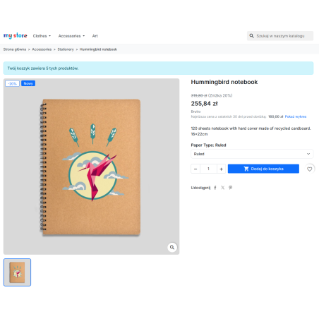Modulo Omnibus per PrestaShop – storico dei prezzi e prezzo più basso degli ultimi 30 giorni