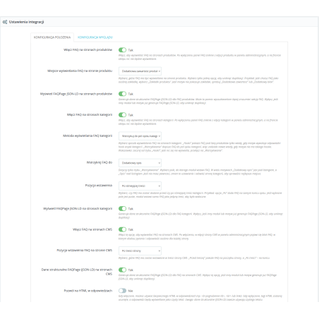 FAQ Pro dla PrestaShop