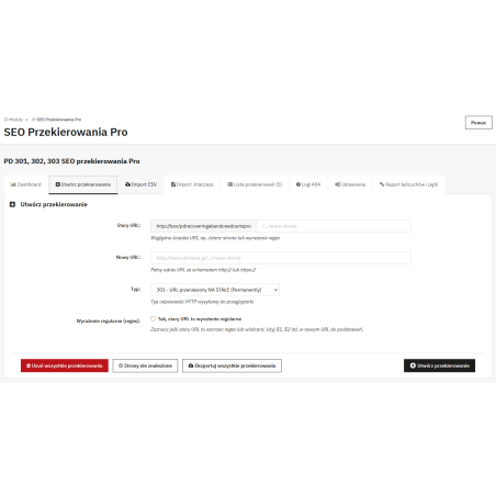 PD SEO Redirects Pro - 301/302/303-Weiterleitungen für PrestaShop