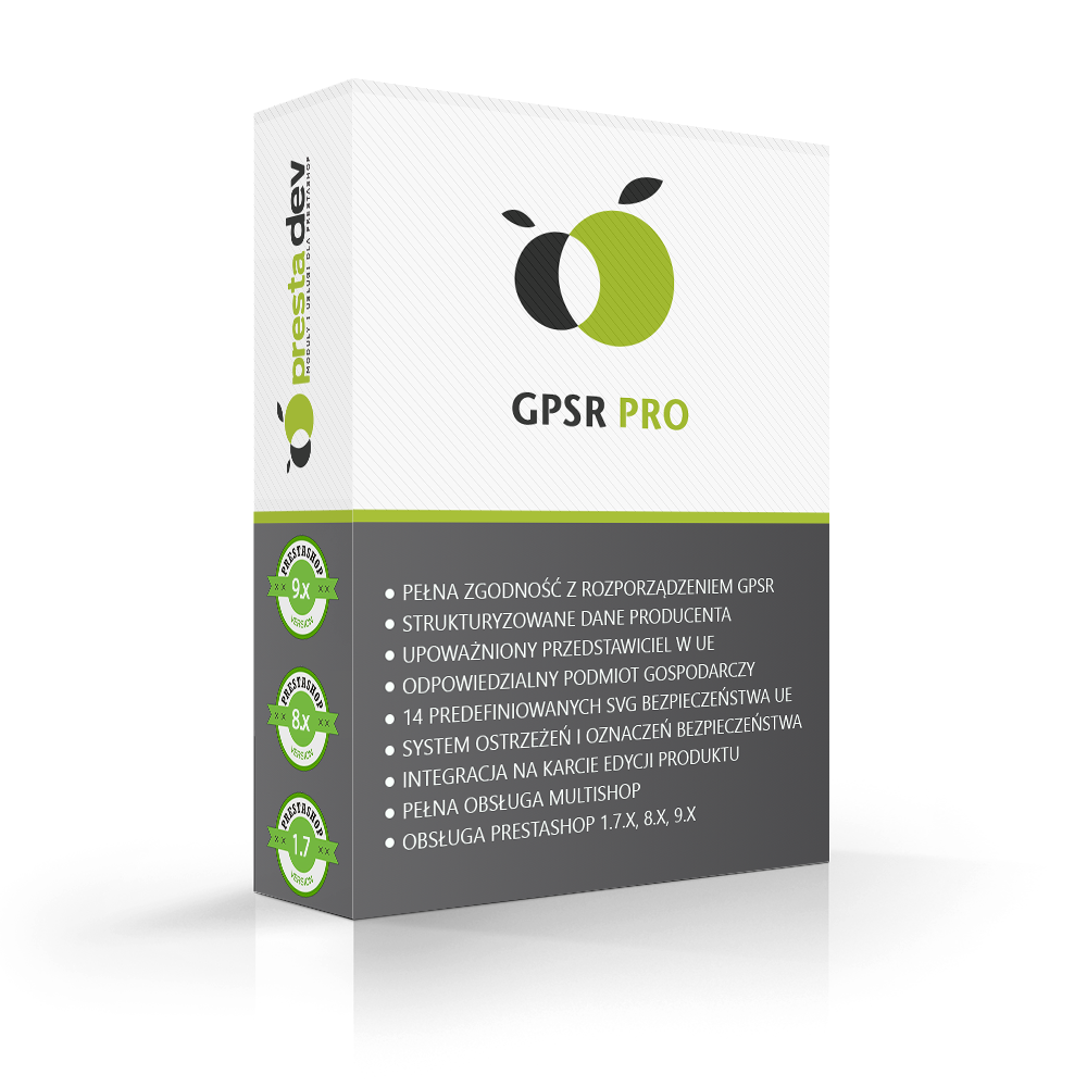 Modulo GPSR Pro per PrestaShop
