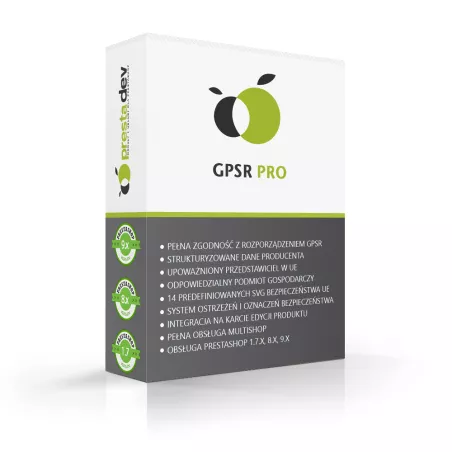 GPSR Pro moduł dla PrestaShop