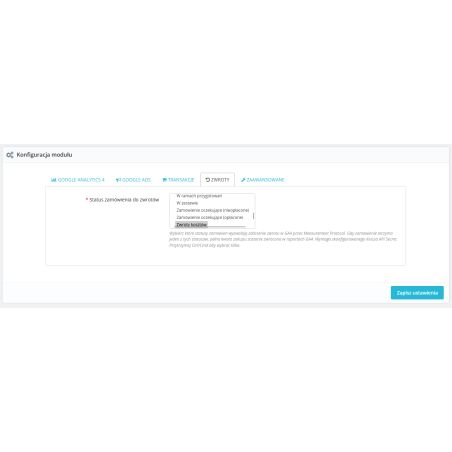 Google Analytics 4 Pro module for PrestaShop