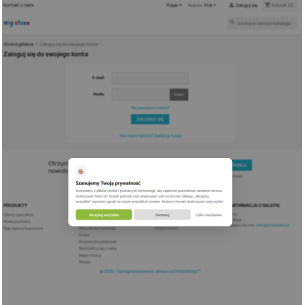 Modulo avanzato per i cookie per PrestaShop 2