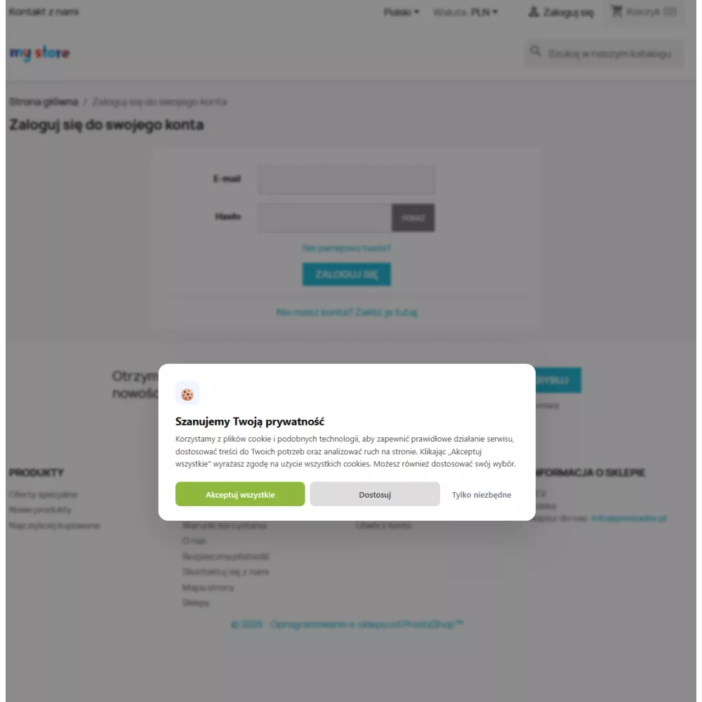 Module avancé de cookies pour PrestaShop