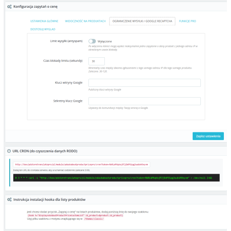 Modulo Richiedi il prezzo del prodotto Pro per PrestaShop
