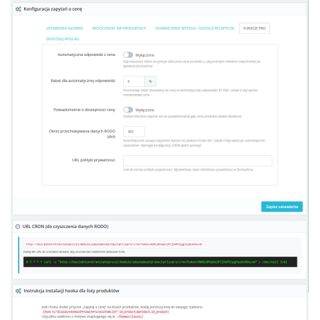 Modulo Richiedi il prezzo del prodotto Pro per PrestaShop