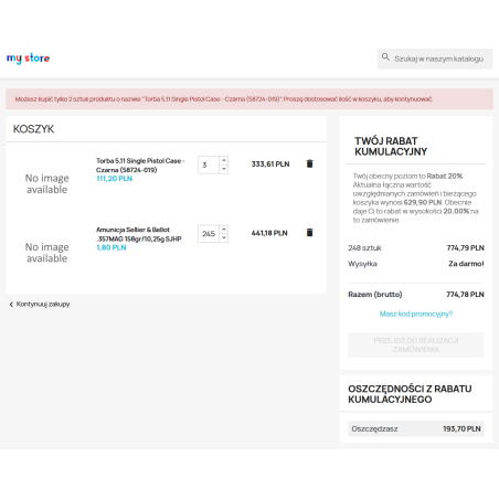 Kumulative (Schwellen-)Rabatte für PrestaShop