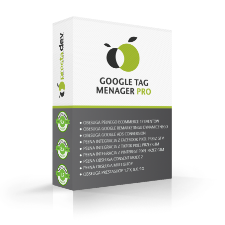 Google Tag Manager Pro modul pro PrestaShop