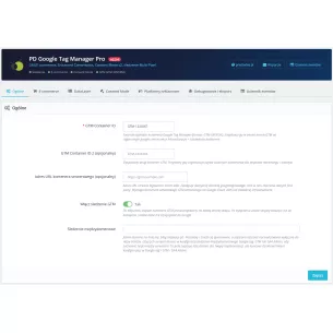 Google Tag Manager Pro moduł dla PrestaShop 2