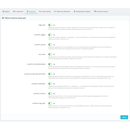 Google Tag Manager Pro modul pro PrestaShop