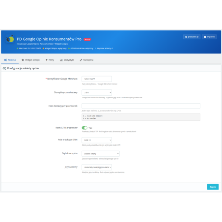 Google Customer Reviews Pro