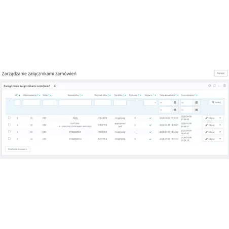 Allegati agli ordini Pro per PrestaShop