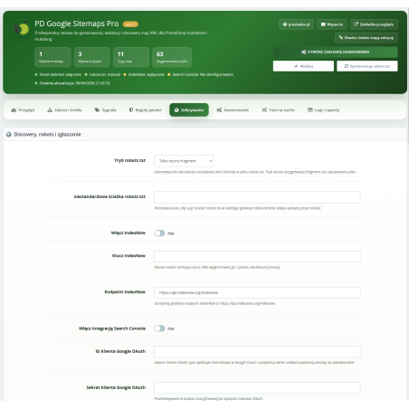 Sitemap Generator Pro for PrestaShop