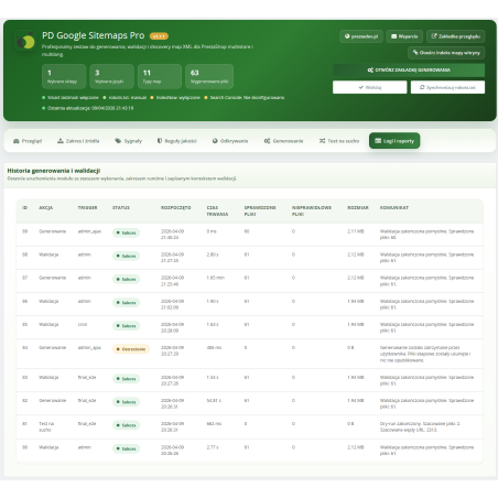 Generatore di sitemap Pro per PrestaShop