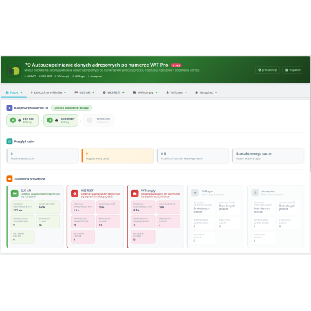 Unternehmensdaten anhand der NIP-Nummer (USt-IdNr. / EU-USt.) abrufen Pro-Modul für Prestashop