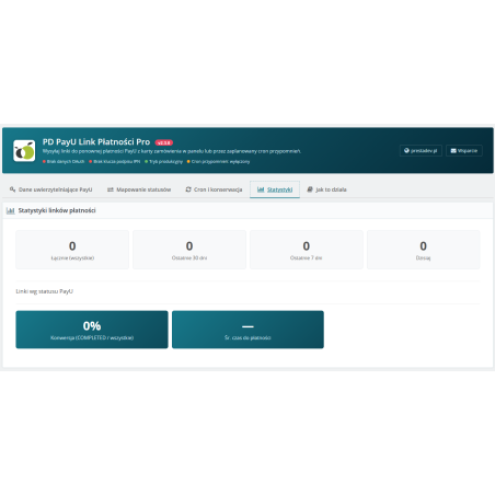 PayU Pro-Zahlungslink für PrestaShop
