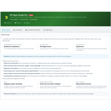 Open Graph Pro module for PrestaShop