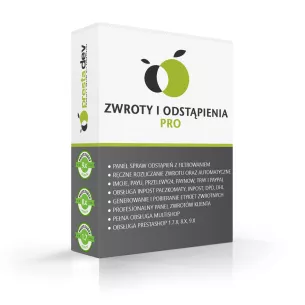 Zwroty i odstąpienia Pro moduł dla PrestaShop