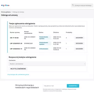 Zwroty i odstąpienia Pro moduł dla PrestaShop 2