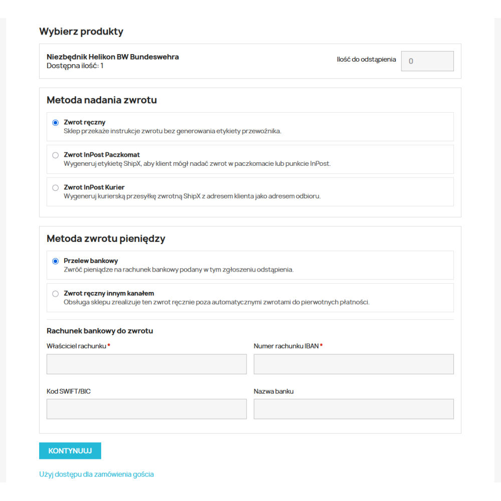 Resi e recessi Pro modulo per PrestaShop