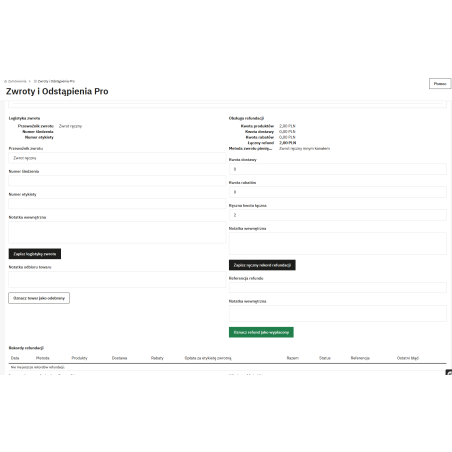 Returns and Withdrawals Pro module for PrestaShop