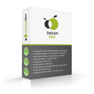 SMSAPI Pro modulo SMSAPI.pl per PrestaShop