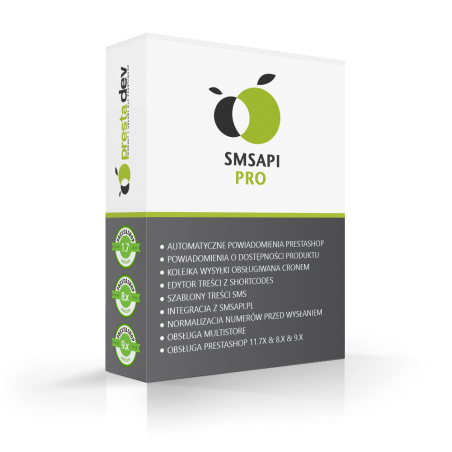 SMSAPI Pro SMSAPI.pl module for PrestaShop