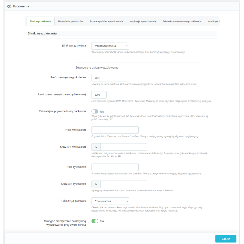 Smart Search Pro – motore di ricerca intelligente dei prodotti per PrestaShop